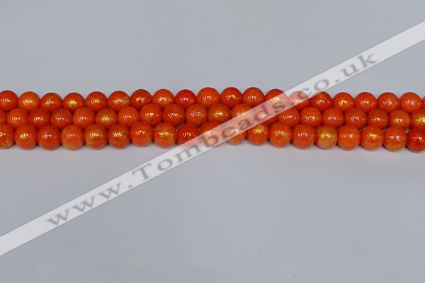 CMJ931 15.5 inches 6mm round Mashan jade beads wholesale