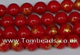 CMJ935 15.5 inches 4mm round Mashan jade beads wholesale