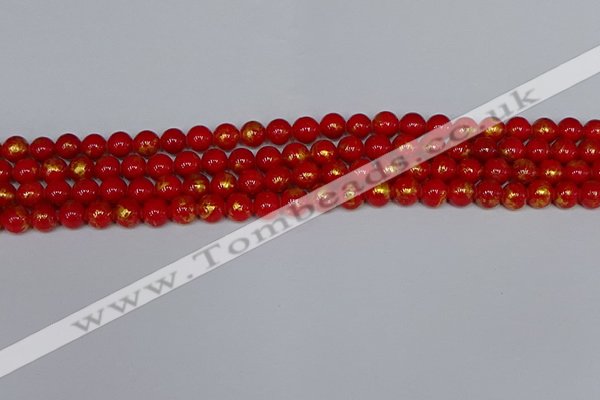 CMJ935 15.5 inches 4mm round Mashan jade beads wholesale