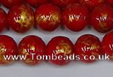 CMJ937 15.5 inches 8mm round Mashan jade beads wholesale