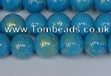 CMJ951 15.5 inches 6mm round Mashan jade beads wholesale