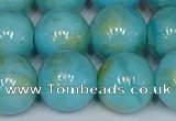 CMJ969 15.5 inches 12mm round Mashan jade beads wholesale