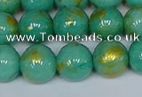 CMJ973 15.5 inches 10mm round Mashan jade beads wholesale