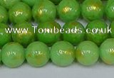 CMJ976 15.5 inches 6mm round Mashan jade beads wholesale