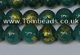 CMJ991 15.5 inches 6mm round Mashan jade beads wholesale