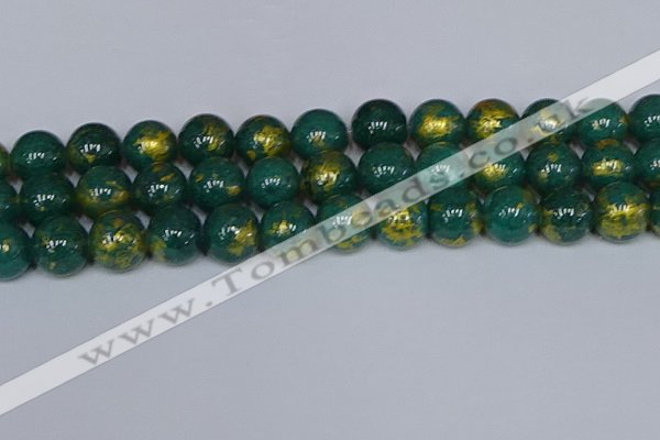 CMJ994 15.5 inches 12mm round Mashan jade beads wholesale