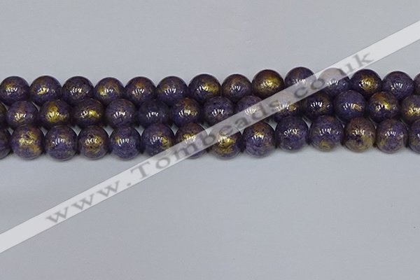 CMJ998 15.5 inches 10mm round Mashan jade beads wholesale