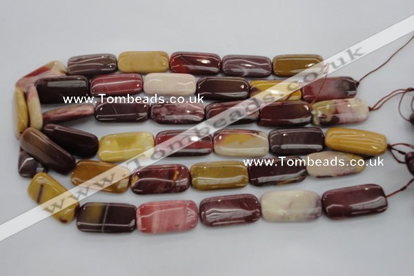 CMK100 15.5 inches 15*30mm rectangle mookaite beads wholesale