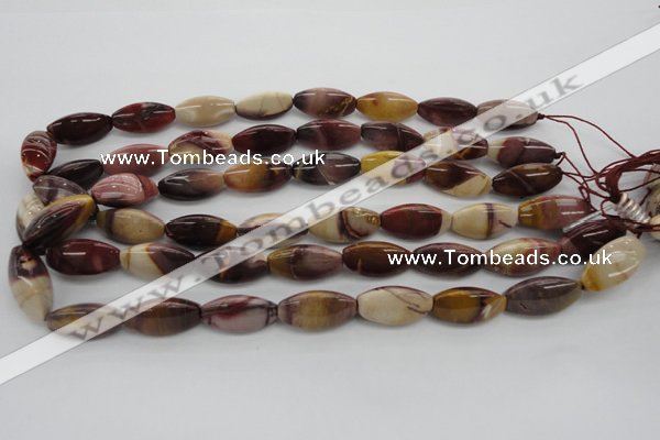 CMK106 15.5 inches 11*22mm trihedron mookaite beads wholesale