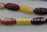 CMK125 15.5 inches 8*16mm drum mookaite beads wholesale