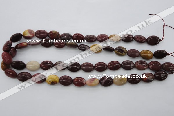 CMK140 15.5 inches 12*16mm oval mookaite beads wholesale