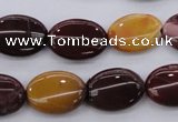 CMK141 15.5 inches 13*18mm oval mookaite beads wholesale