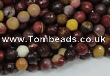 CMK16 15.5 inches 6mm faceted round mookaite beads wholesale
