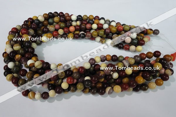 CMK203 15.5 inches 8mm round mookaite gemstone beads wholesale