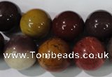 CMK206 15.5 inches 14mm round mookaite gemstone beads wholesale