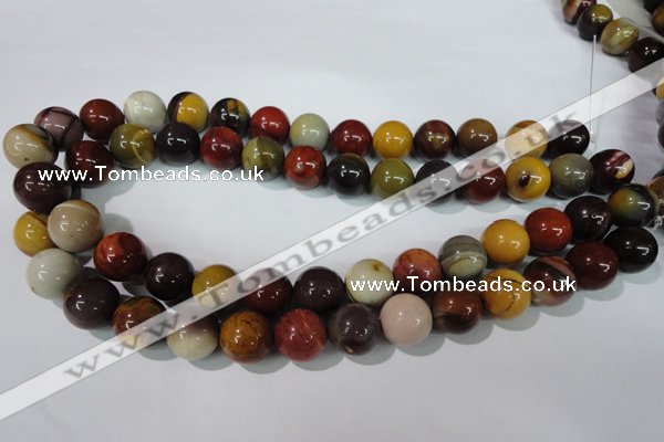 CMK206 15.5 inches 14mm round mookaite gemstone beads wholesale