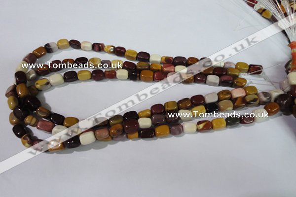 CMK230 15.5 inches 7*10mm nuggets mookaite gemstone beads