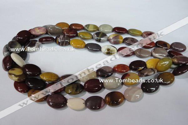 CMK259 15.5 inches 13*18mm oval mookaite gemstone beads