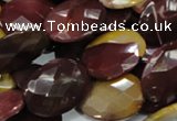 CMK27 15.5 inches 22*30mm faceted oval mookaite beads wholesale