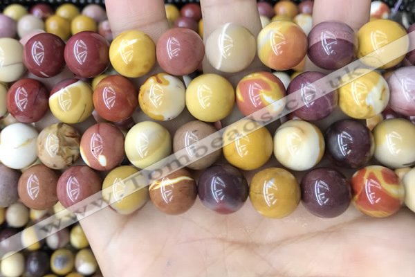 CMK349 15.5 inches 12mm round mookaite jasper beads wholesale