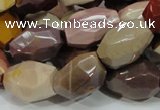 CMK50 15.5 inches 15*20mm faceted freeform mookaite beads wholesale