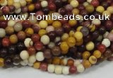 CMK57 15.5 inches 6mm round mookaite gemstone beads wholesale