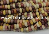 CMK62 15.5 inches 3*6mm rondelle mookaite gemstone beads wholesale