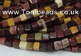 CMK68 15.5 inches 4*4mm cube mookaite gemstone beads wholesale