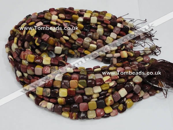 CMK78 15.5 inches 12*12mm square mookaite gemstone beads wholesale