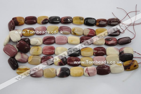 CMK98 15.5 inches 15*20mm rectangle mookaite beads wholesale