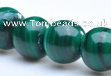 CMN01 A grade 3mm round natural malachite beads Wholesale