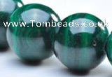 CMN06 10mm round A grade natural malachite  beads wholesale