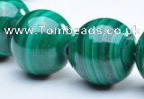 CMN08 14mm A grade round natural malachite beads wholesale