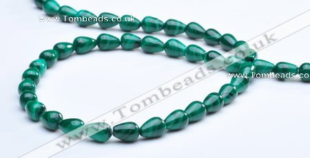 CMN09 A grade 5*7mm teardrop natural malachite beads Wholesale