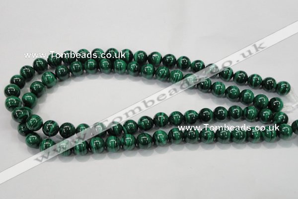 CMN153 AA grade 12mm round natural malachite beads Wholesale