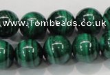 CMN156 AA grade 18mm round natural malachite beads Wholesale