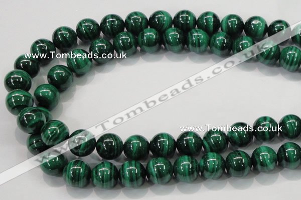 CMN156 AA grade 18mm round natural malachite beads Wholesale