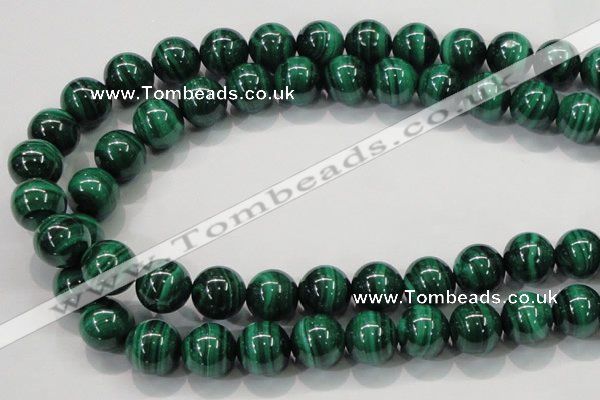 CMN157 AA grade 20mm round natural malachite beads Wholesale