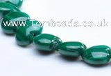 CMN19 A grade 4*8mm heart natural malachite beads Wholesale