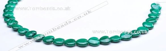 CMN20 A grade 4*10mm heart natural malachite beads Wholesale