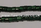 CMN236 15.5 inches 5*7mm heishi natural malachite beads wholesale