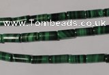 CMN237 15.5 inches 4*8mm tube natural malachite beads wholesale