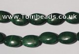 CMN270 15.5 inches 8*12mm oval natural malachite beads wholesale