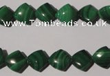 CMN289 15.5 inches 10*10mm trapezoid natural malachite beads