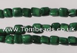 CMN291 15.5 inches 6*6mm square natural malachite beads wholesale