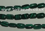 CMN301 15.5 inches 6*10mm rectangle natural malachite beads wholesale