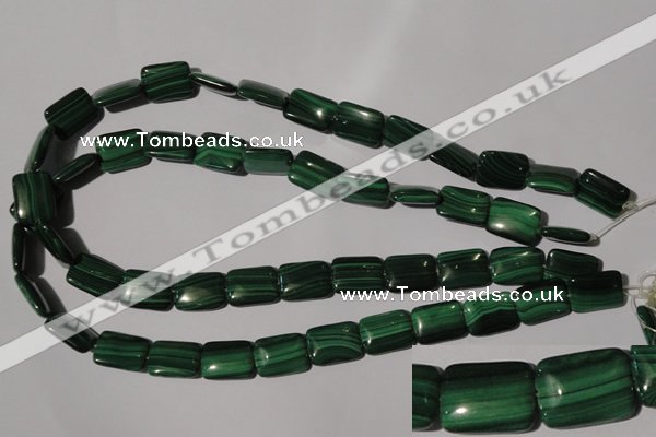 CMN315 15.5 inches 12*16mm rectangle natural malachite beads wholesale