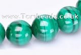 CMN39 AB grade 8mm round natural malachite beads Wholesale
