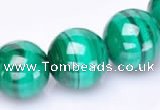 CMN40 AB grade 10mm round natural malachite beads Wholesale