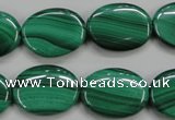 CMN435 15.5 inches 15*20mm oval natural malachite beads wholesale